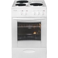 Лысьва ЭП 301 МС (стеклянная крышка, белый)