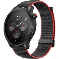 Amazfit GTR 4 (серый, с черным нейлоновым ремешком) Image #1