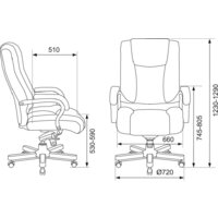 Бюрократ T-9925WALNUT (черный) Image #7