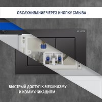 Lauter Sulzdorf с микролифтом и кнопкой смыва 219704J (черный) Image #17