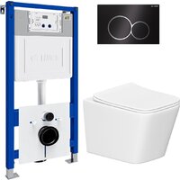 Lauter Square 214903 с кнопкой 219704E (круглая, черный) Image #2