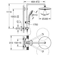 Grohe Euphoria System 260 27615002 Image #2
