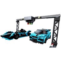 LEGO Speed Champions 76898 Formula E Jaguar Racing и I-PACE eTROPHY Image #3