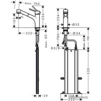 Hansgrohe Talis M52 73860000 Image #2