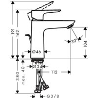 Hansgrohe Talis E 71710670 Image #2