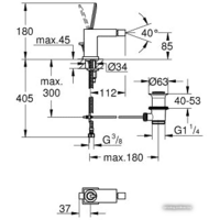 Grohe Eurocube Joy 23664000 Image #2