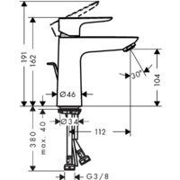 Hansgrohe Talis E 71710700 Image #2