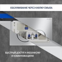 Lauter Square 214903 с кнопкой 219701E (круглая, хром) Image #23