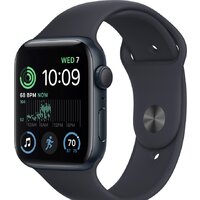 Apple Watch SE 2 40 мм (алюминиевый корпус, полуночный/полуночный, спортивный силиконовый ремешок M/L) Image #1