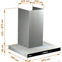 Backer CH60E-TGL200 SSBK Glass Image #3