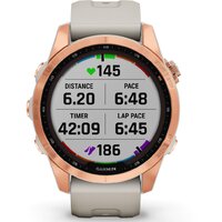 Garmin Fenix 7S Solar (розовое золото/песочный) Image #5