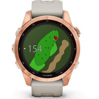 Garmin Fenix 7S Solar (розовое золото/песочный) Image #7