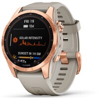 Garmin Fenix 7S Solar (розовое золото/песочный) Image #8