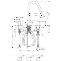 Axor Citterio M 34133000 Image #3