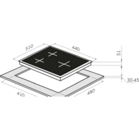 HOMSair HGG431WH Image #2