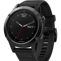 Garmin Fenix 5 Sapphire 47mm (черный/черный) [010-01688-11]