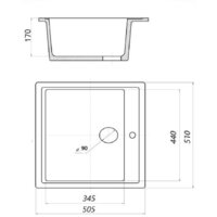 Wisent 510-28W (с сифоном GER013) Image #6