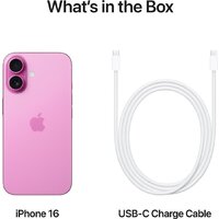 Apple iPhone 16 Dual eSim 128GB (розовый) Image #7