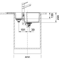 Franke UBG 651-78 (серый) Image #3
