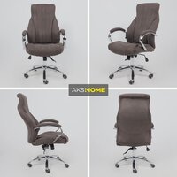 AksHome Mastif (ткань, темно-коричневый) Image #3