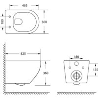 Lauter Vortex 2110830 + GROHE Rapid SL 38721001 с кнопкой (овальная, хром) Image #24