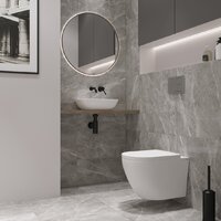Lauter Vortex 2110830 + GROHE Rapid SL 38721001 с кнопкой (овальная, хром) Image #8