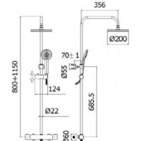 Paffoni Birillo Cold ZCOL643CR Image #2