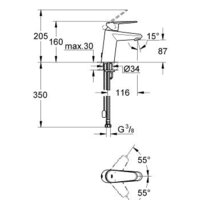 Grohe Eurodisc Cosmopolitan [3317820E] Image #2