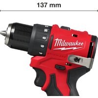 Milwaukee M12 BLDDRC-0 4933499683 (без АКБ) Image #2