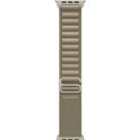 Apple Watch Ultra 2 LTE 49 мм (титановый корпус, титановый/оливковый, текстильный ремешок размера M) Image #3