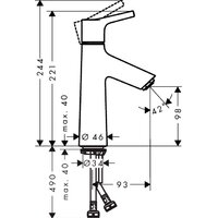 Hansgrohe Talis S [72021000] Image #4