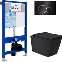 Lauter Magdeburg 21103EC + 21901002 (кнопка круглая, черный)