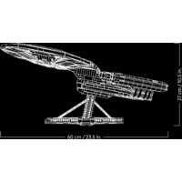 LEGO Icons 10356 Звездный путь: USS Энтерпрайз NCC-1701-D Image #10