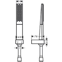 Hansgrohe Rainfinity 100 1jet 26857000 Image #2
