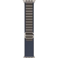 Apple Watch Ultra 2 LTE 49 мм (титановый корпус, титановый/синий, текстильный ремешок размера L) Image #3