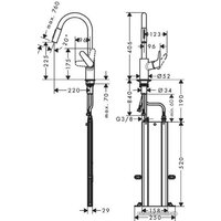 Hansgrohe Focus M41 73880000 (хром) Image #2