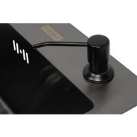 ARFEKA ECO AR мойка 500*500, коландер, дозатор Black Decor Image #4
