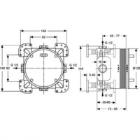 Ideal Standard Cerafine A7388AA + A1000NU Image #4