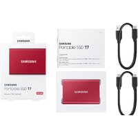 Samsung T7 500GB (красный) Image #7