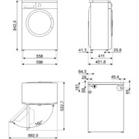 Smeg WM3T60CRU Image #6