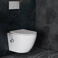 Roxen Antares Bidet в комплекте с инсталляцией StounFix Dual Fresh 6 в 1 934445 (кнопка: белый глянец) Image #11