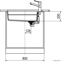 Franke Kubus 2 KNG 110-62 125.0512.515 (оникс) Image #3