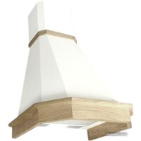 Elikor Камин Грань 60П-650-П3Л (бежевый/дуб неокрашенный) (840758)