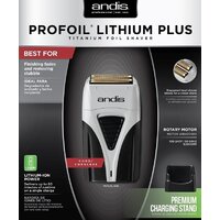 Andis ProFoil Lithium Plus Titanium Foil Shaver TS-2 Image #6
