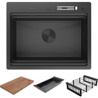 Roxen Stage 560250-60-BS оружейная сталь (с держателем для ножей и аксессуарами) Image #4