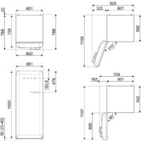 Smeg FAB28LCR6 Image #9