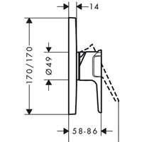 Axor Citterio E 36655000 Image #2