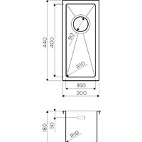 Omoikiri Taki 20-U/IF LG Image #2