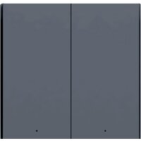 Aqara Smart Wall Switch H1 двухклавишный c нейтралью (графит) Image #2