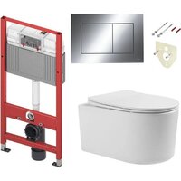 Grado GD-W204T + TECE Kit 9400412 (с кнопкой смыва)